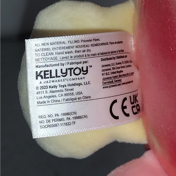 Squisnallow Tie-Dye Plush Octopus pre owned Exellent condition 8” - Picture 4 of 9